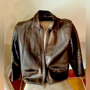 Genuine Leather jacket vintage feel soft pure leather